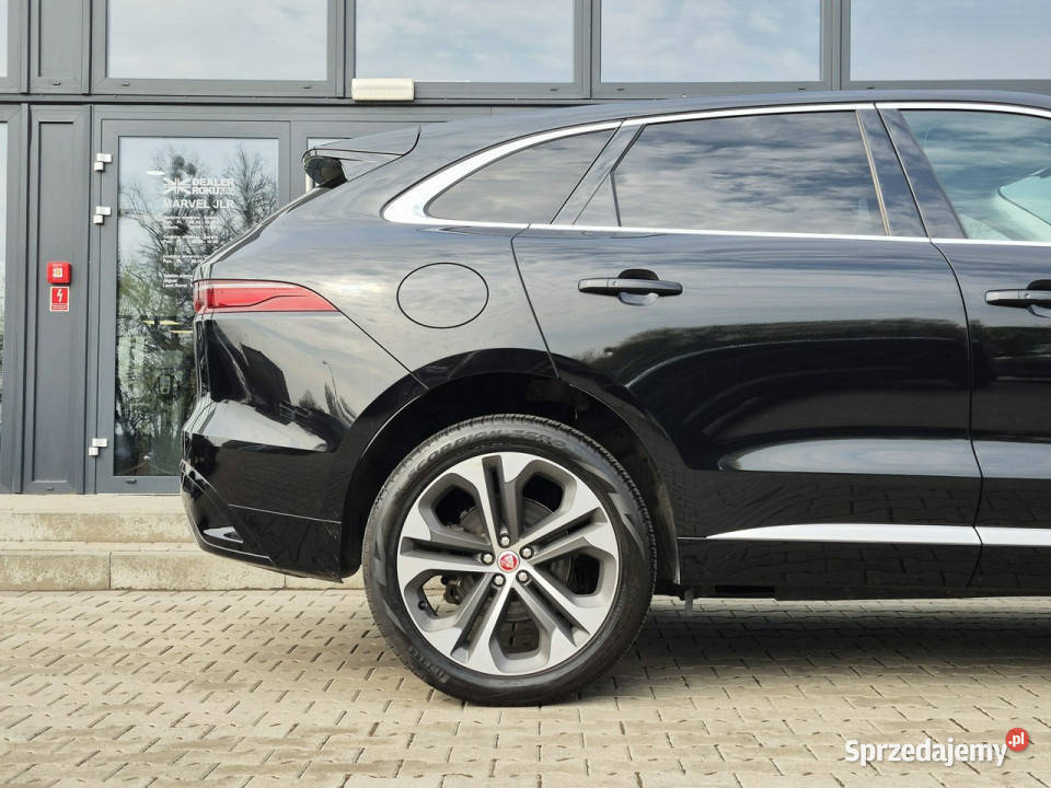 Jaguar FPACE Jaguar FPace 20D I4 204 AWD Auto SE wielofunkcyjna kierownica Łódź
