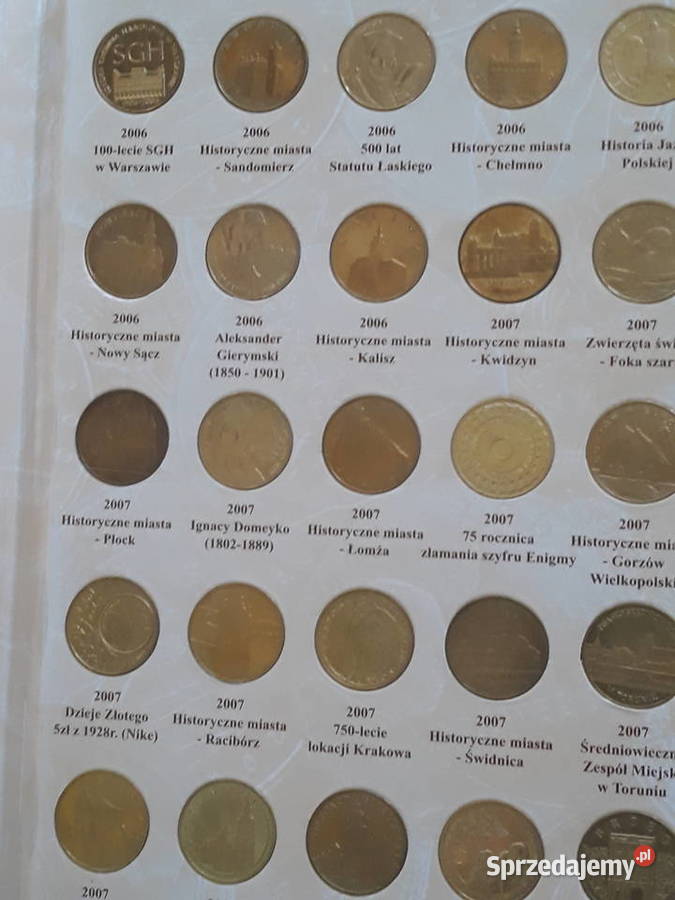 2 i 5 okolicznościowe Komplet Klaser Mennicze Konin