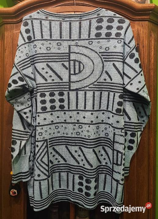Sweterek miętowy we wzory L40 MONDI mazowieckie Piaseczno