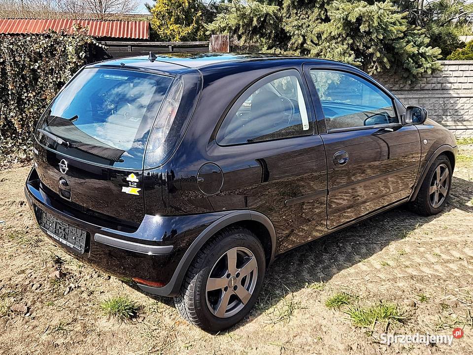 Śliczny Opel Corsa C LIFT 12 BenzynaSprawna Zduńska Wola sprzedam