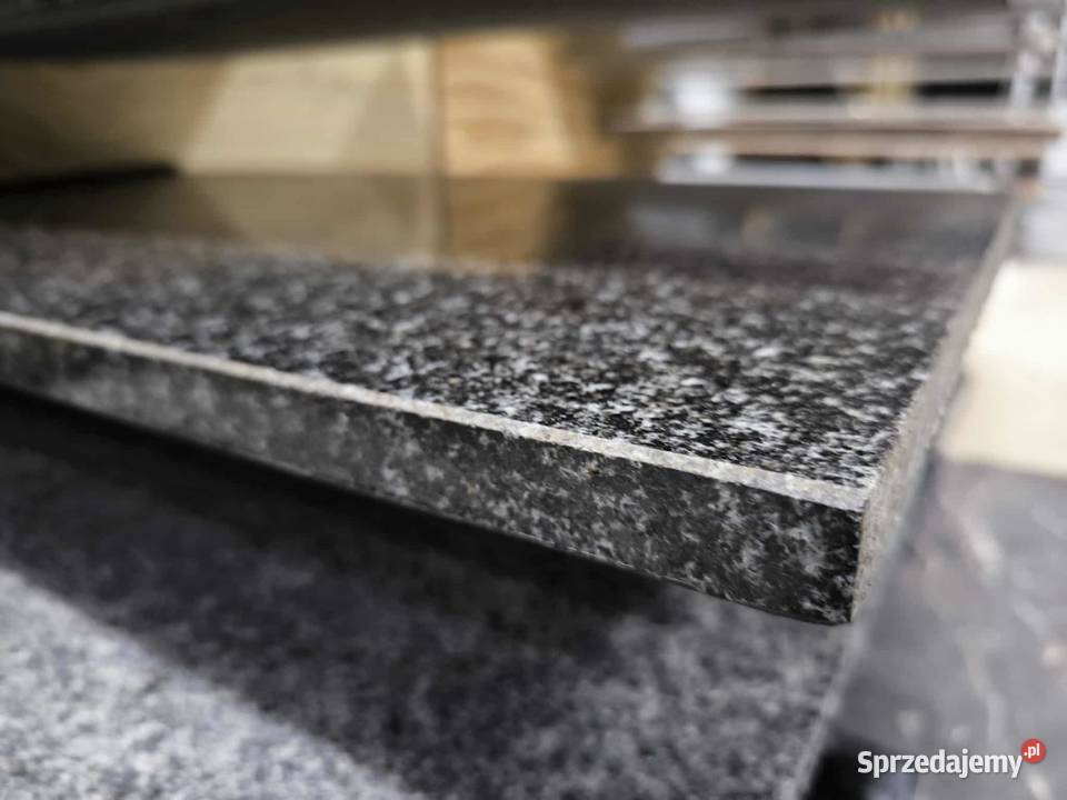 Płytki Granitowe Black Andesit polerowane Rumia