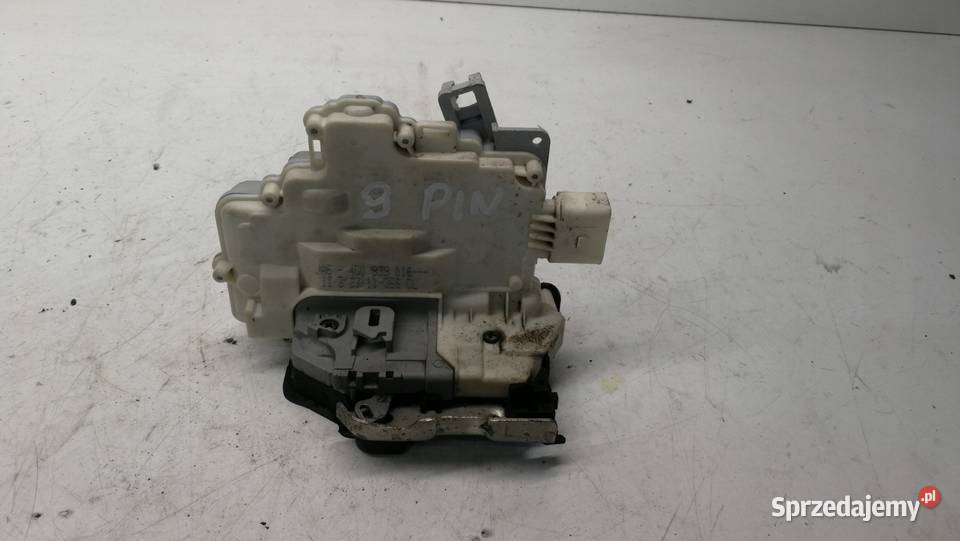 ZAMEK DRZWI PRAWY TYŁ AUDI A6 C7 4G0839016 9 PIN osobowe śląskie