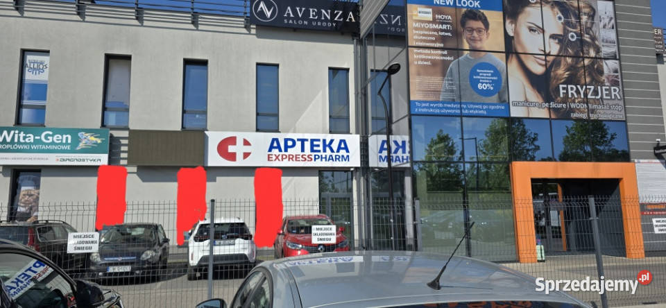 widoczny Lokal 44 m2 na parterze w Galerii Wrocław