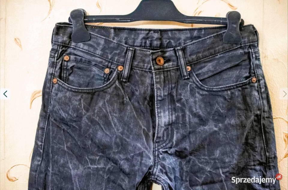 Klasyczne Jeansy Levi Strauss męskie rozmiar W34 Poraj