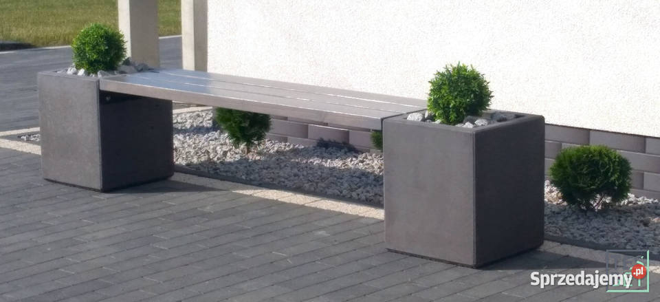 ławka z betonu architektonicznego Ł1 beton Łódź sprzedam