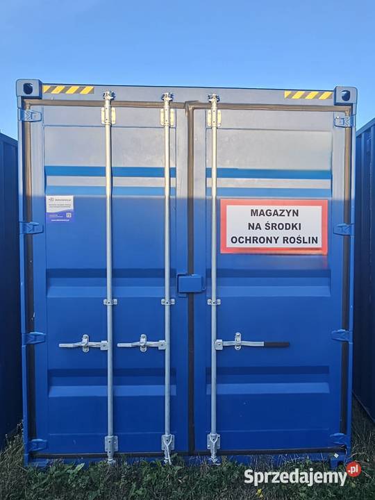 Magazyn środków ochrony roślin kontener 6 m Lębork sprzedam