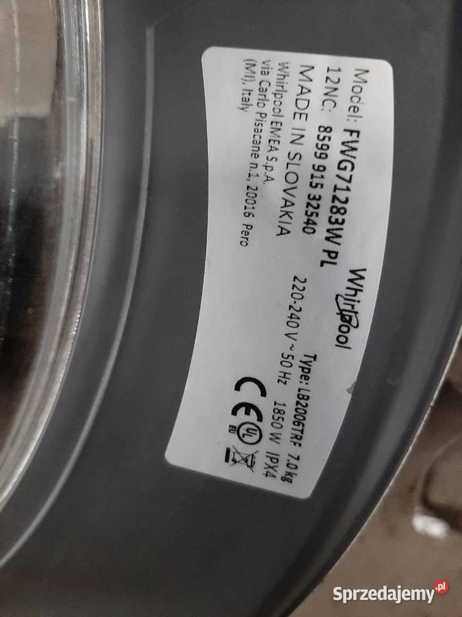 Pralka Whirlpool części Bosch Indesit Candy Skierniewice