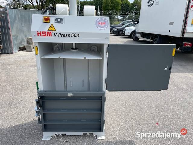 Prasa belownica do folii makulatury odpadów Lublin