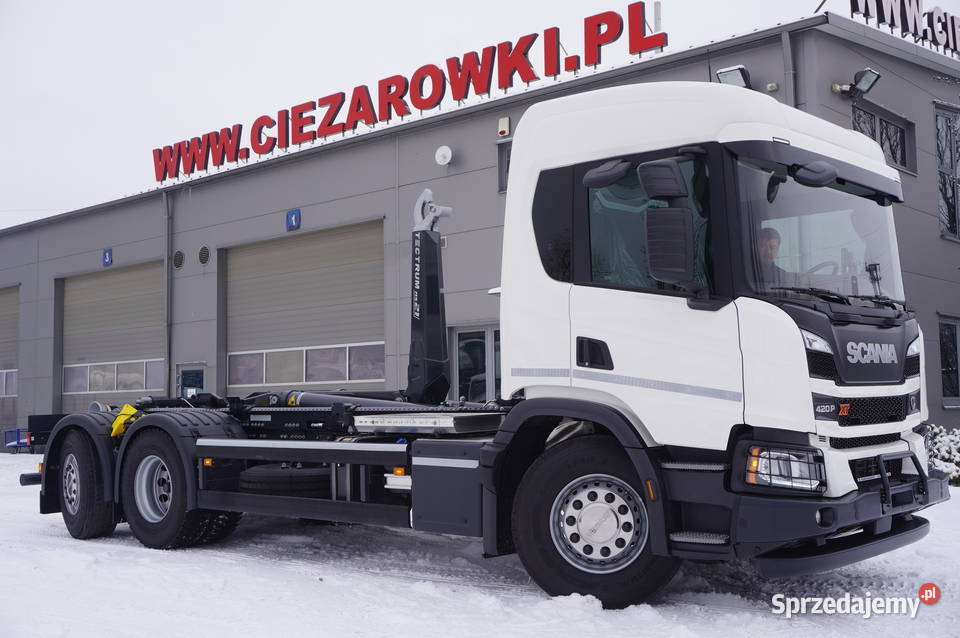 NOWA Scania P420 B6x24 Hakowiec Meiller Kipper Kontenery Kraków
