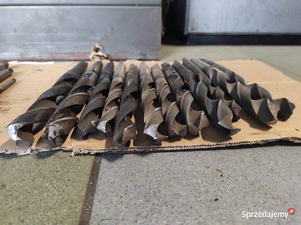Wiertła do metalu ze stali HSS z chwytem Ostrowiec Świętokrzyski sprzedam