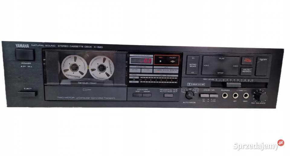 Magnetofon cassette deck Yamaha K520 K 520 Międzychód