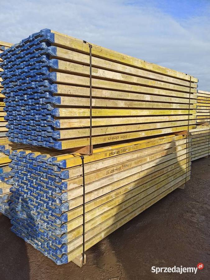 SZALUNKI Stemple Podpory Stojaki Dźwigary DOKA Ciechanowiec sprzedam