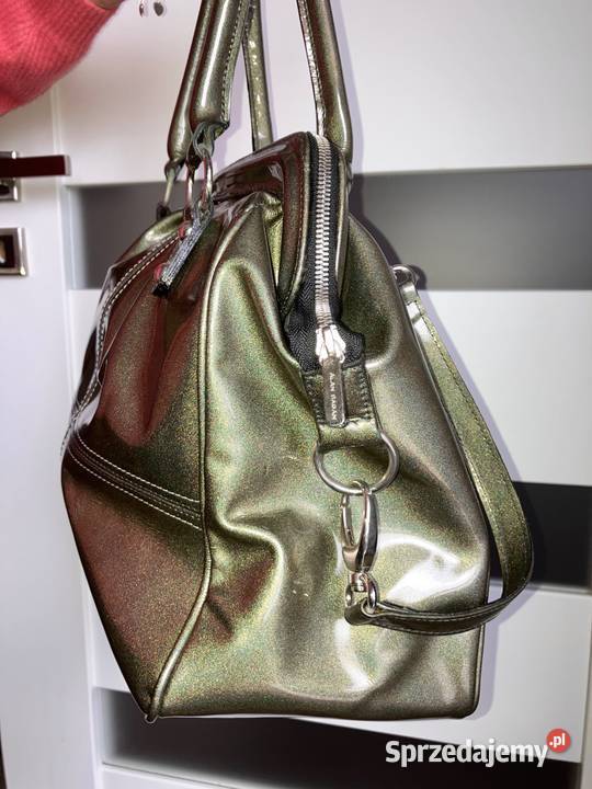 Duża piękna skórzana torebka Sagan polska