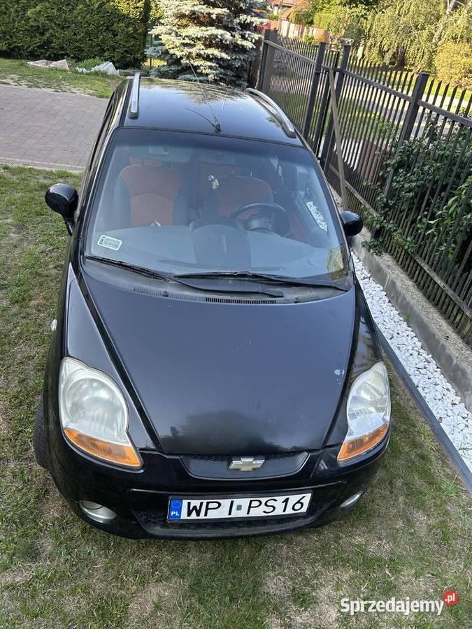 Chevrolet Matiz gazbenzyna Rok produkcji 2009 Głosków sprzedam
