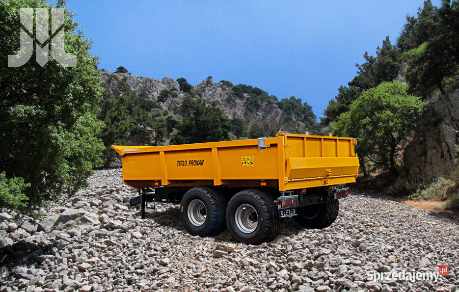 Przyczep PRONAR budowlana skorupowa kamieniarka Łowicz sprzedam