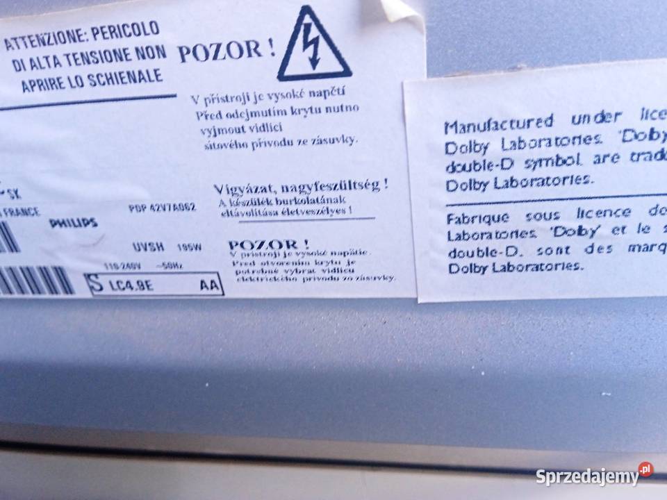Pakiet 4 sprawnych telewizorów