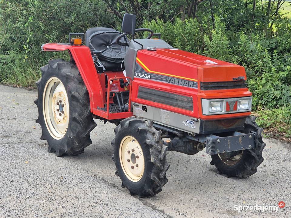 Traktorek traktor YANMAR FX235D Wspomaganie Małuszyn