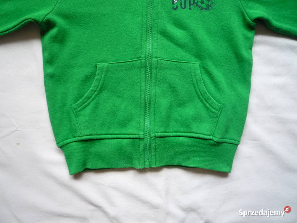 Lupilu r 98104 Bluza zielona z kapturem 2 lata+ Szczecin