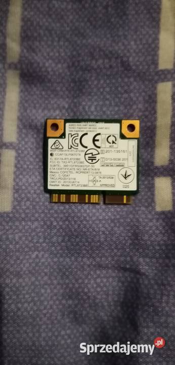 Karta sieciowa IBM Lenovo 04W3818 20200440 Elektronika Wieliczka sprzedam