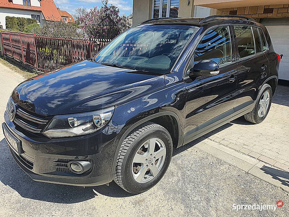 VOLKSWAGEN TIGUAN BENZYNA 2014 przyciemniane szyby Łęg Tarnowski