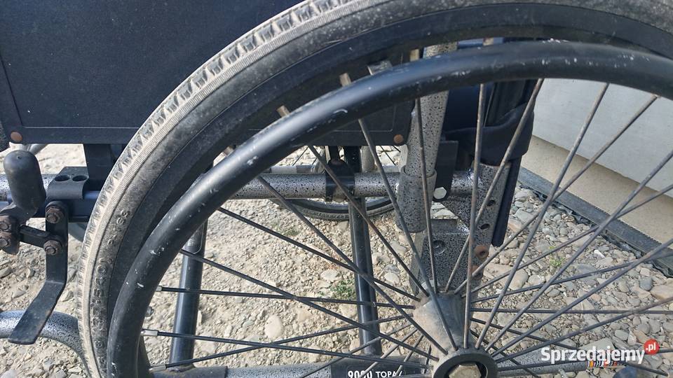 Wózek Inwalidzki Składany DużyWyjątkowo Mocny Izby sprzedam