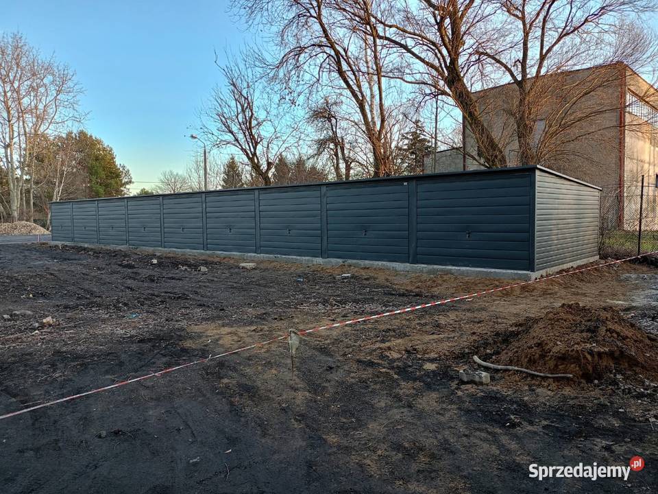 Garaże na wynajem wielostanowiskowe 3x6 blacha Rybnik