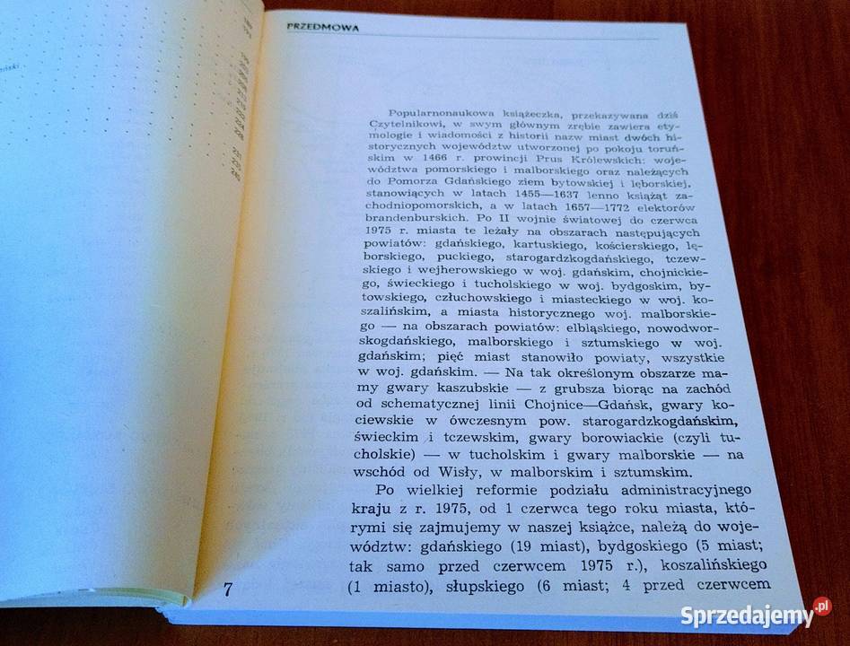 Nazwy miast Pomorza Gdańskiego Górnowicz Brocki Gdańsk