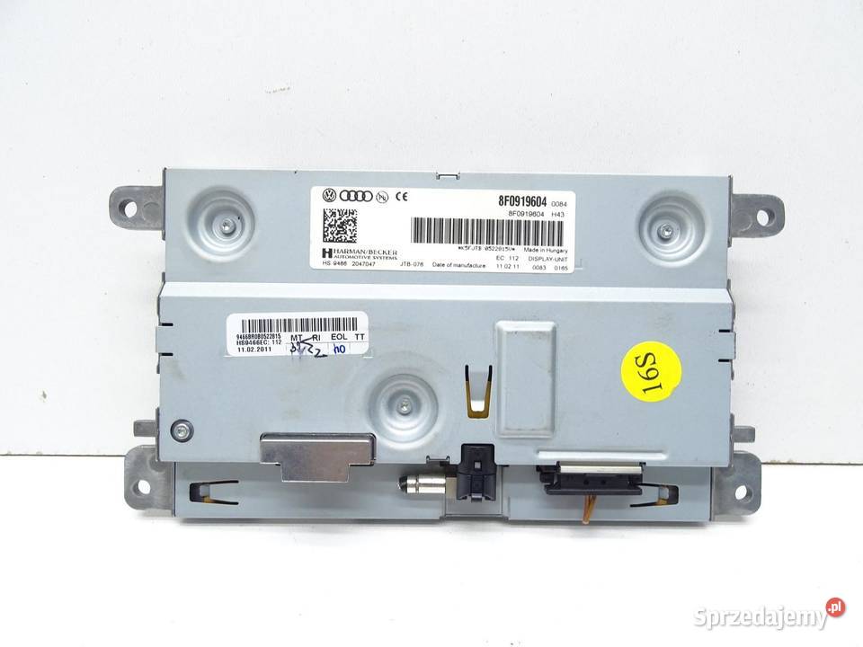 WYŚWIETLACZ EKRAN LCD NAVI NAWIGACJI 8F0919604