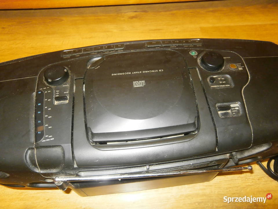 Radiomagnetofon BOOMBOX PHILIPS AZ 1602 sprawny łódzkie Łódź sprzedam