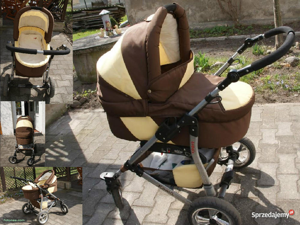 Wózek 3w1 Kamil z nosidełkiem 400 Dla Dziecka Pokój