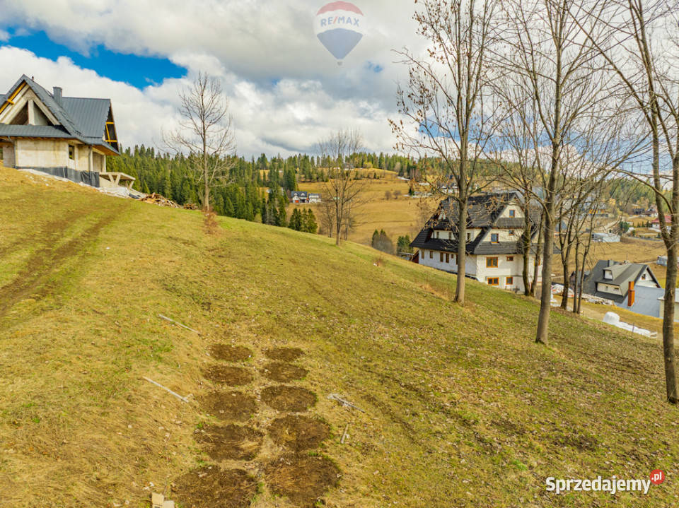 DZIAŁKA Z PANORAMĄ TATR 1070 m utwardzona Sprzedaż małopolskie Rzepiska