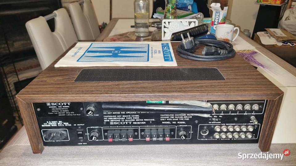 Amplituner Monster Scott R326 L 2x37Watt 8ohm Warta sprzedam