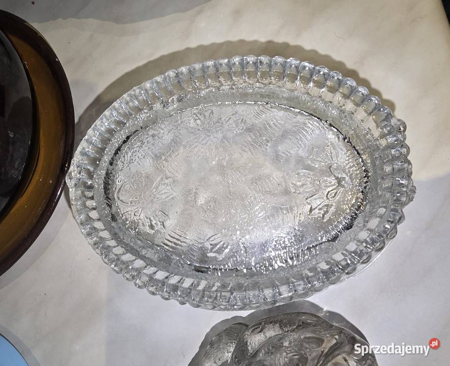 Bomboniera łabędź szkło transparentne sprzedam