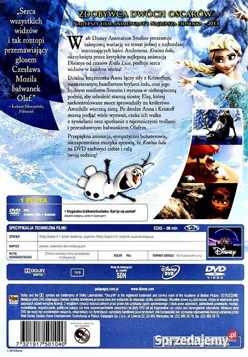 KRAINA LODU DISNEY wielkopolskie Kalisz