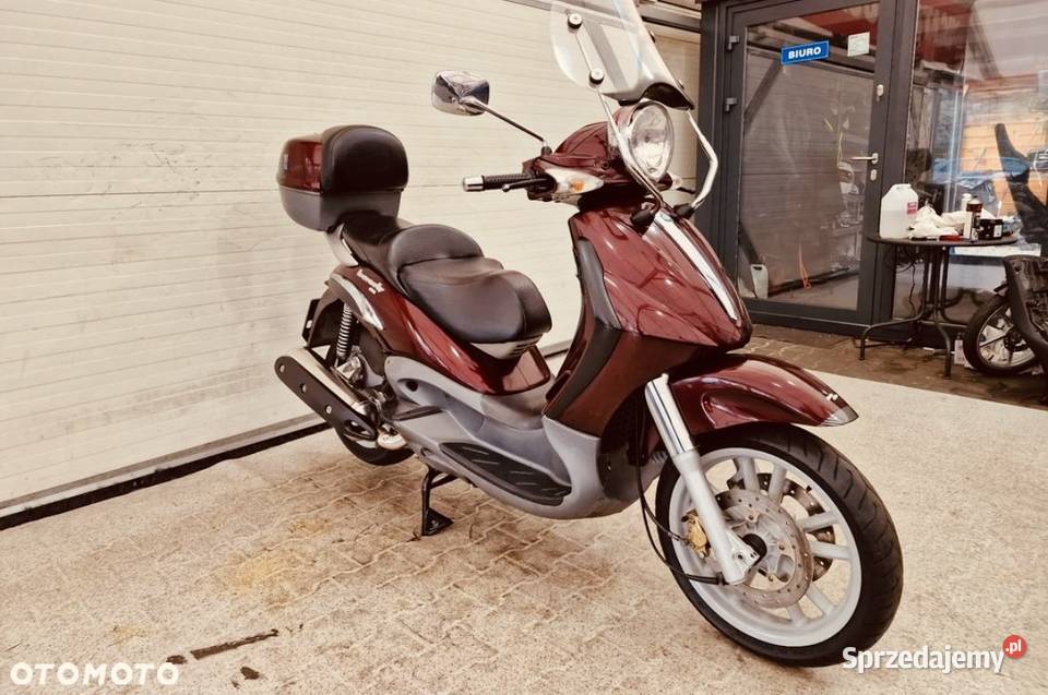 Skuter Piaggio Beverly 500 kufry kujawsko-pomorskie Grupa