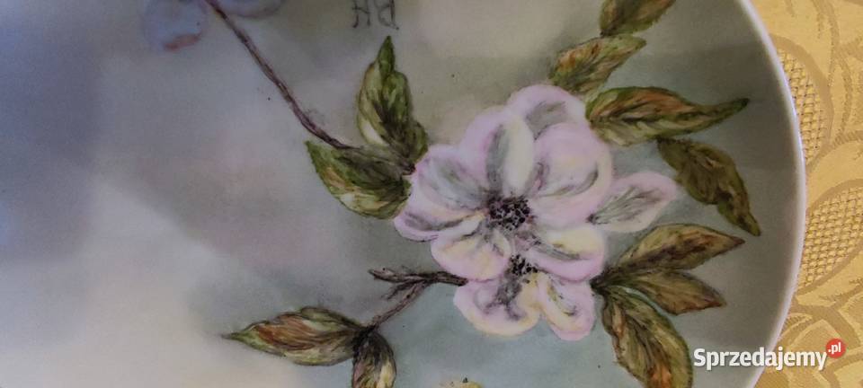 Duży talerz kolekcjonerski do powieszenia Porcelana i szkło Wrocław sprzedam