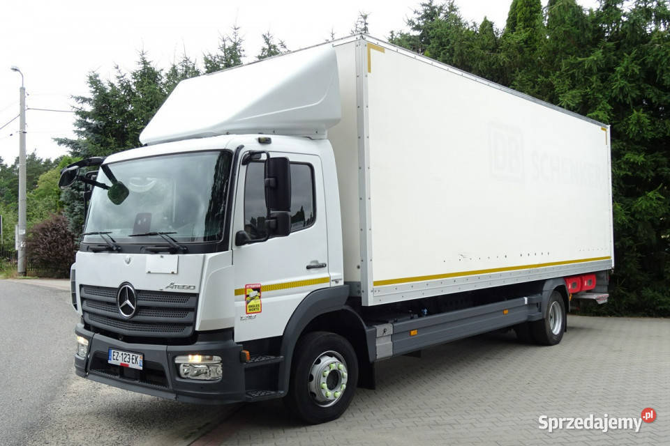 Mercedes Atego 1218 Euro6 323 Kontener 18p winda Góra Kalwaria