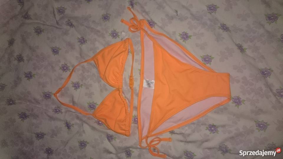 Sexi Kostium kąpielowy Neon Pomarańczowy Neon Inny materiał podlaskie Zambrów