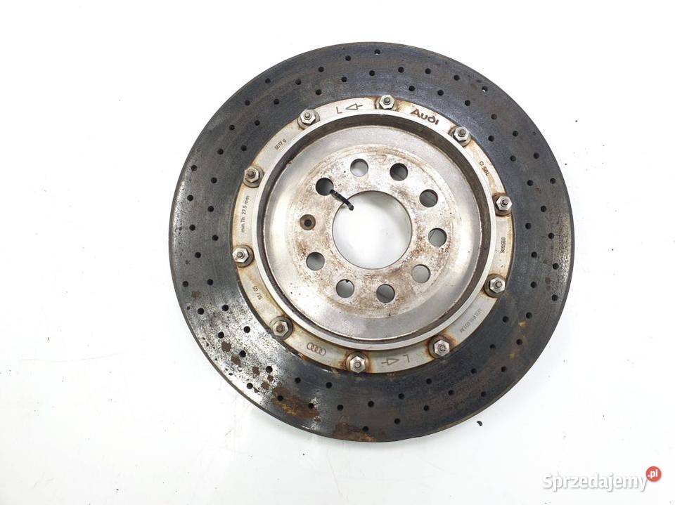 TARCZA HAMULCOWA TYŁ AUDI A8 D3 W12 CERAMICZNA Lipno