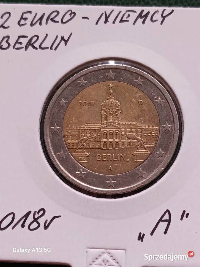 2 Euro Berlin Niemcy 2018 r men A Konin