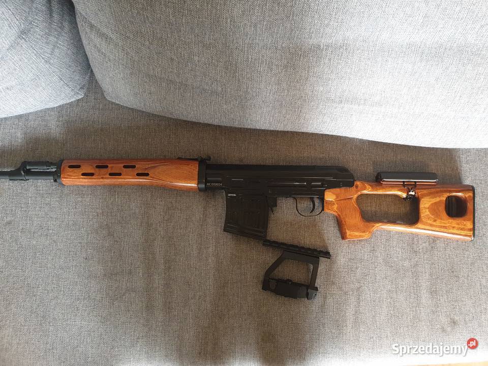 Replika asg karabiny snajperskiego SWD drewniana łódzkie Pabianice sprzedam