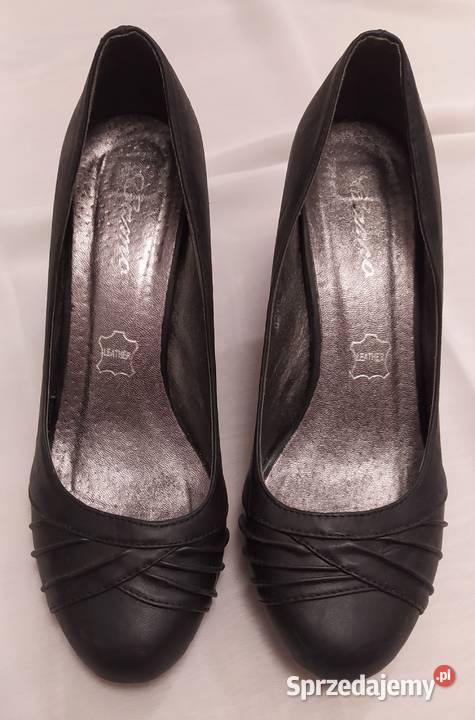 Półbuty damskie na obcasie rozmiar 38 Półbuty Hajnówka sprzedam