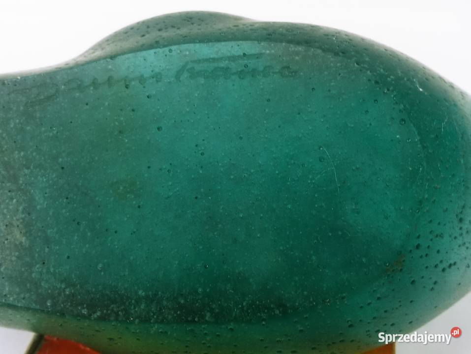 Daum Figurka Daum France Kaczka Szkło Antyki, Sztuka, Kolekcje sprzedam