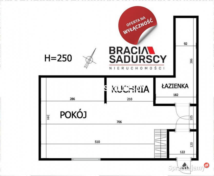 Mieszkanie Kraków Kuźnicy Kołłątajowskiej 28m2 1 Wynajem