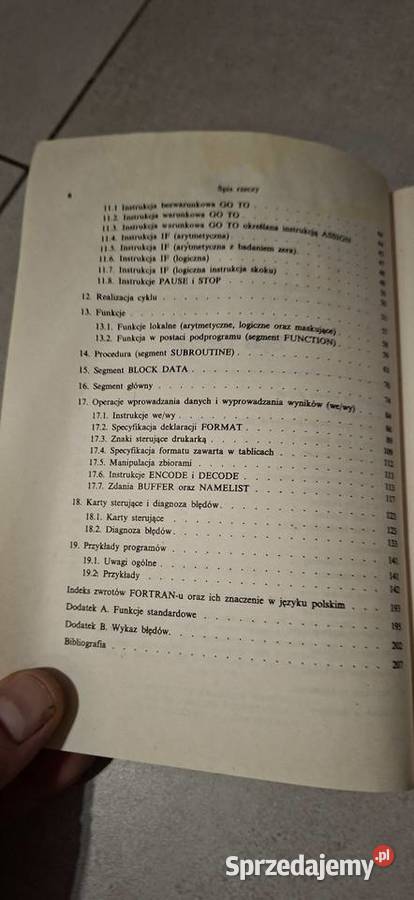 Programowanie w języku FORTRAN I wydanie Łęczyca