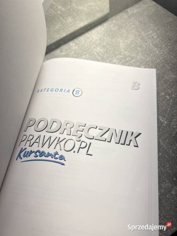 Podręcznik kursanta na prawo jazdy katB Jasło sprzedam
