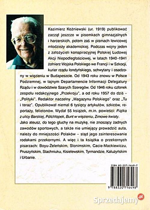 PRZEKORNI Kazimierz Koźniewski wyd Iskry