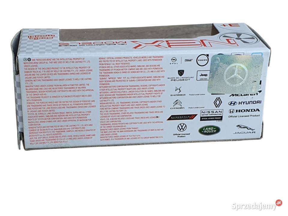 Zabawka model samochodu metalowy Mercedes Benz C Samochody i pojazdy śląskie Cieszyn sprzedam