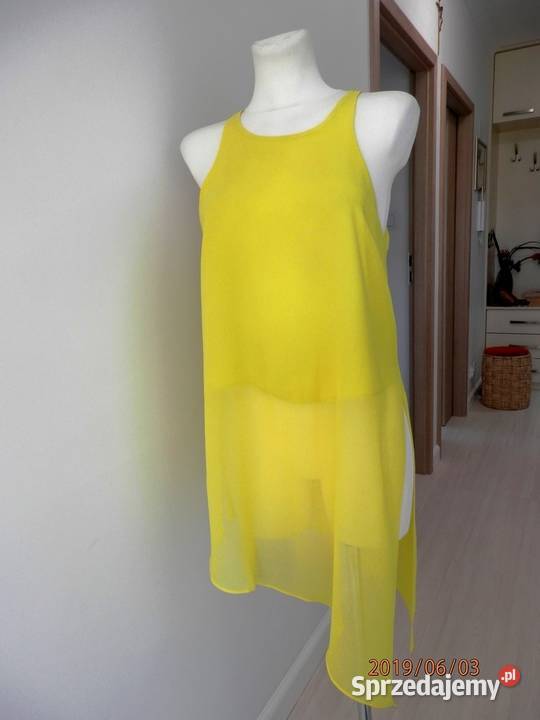 Tunika River Island Cytrynowa Żółta Neonowa Łomża sprzedam