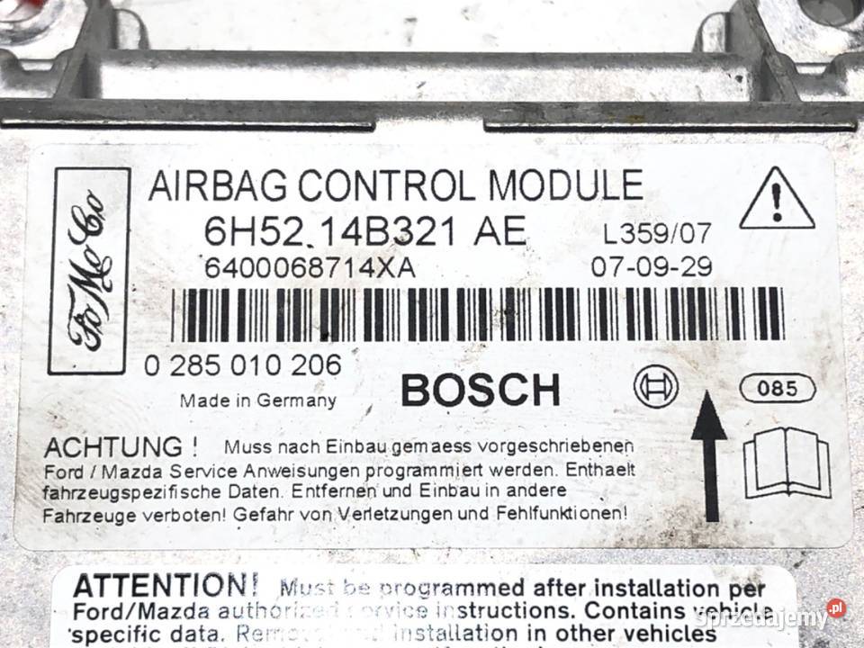 SENSOR AIRBAG LAND ROVER FREELANDER II podkarpackie